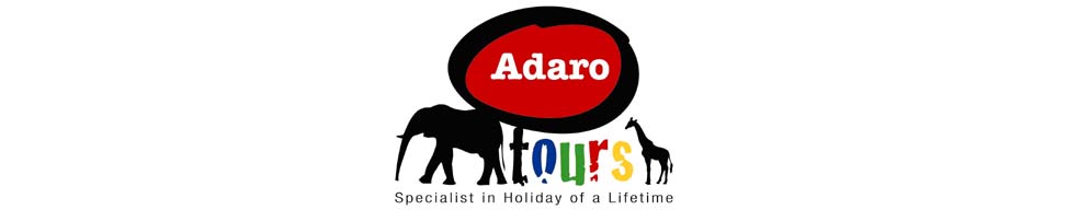 Adaro Tours logo and page banner
