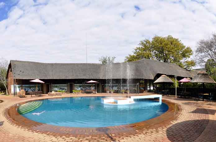 Swimming Pool at Manyane Camp