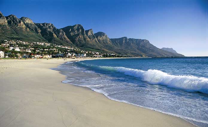 Camps Bay beach, Cape Town