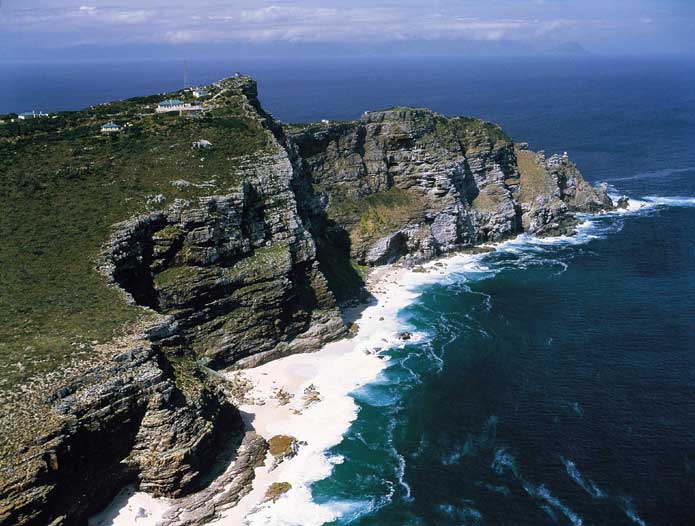Cape Point vista from above Cape of Good Hope