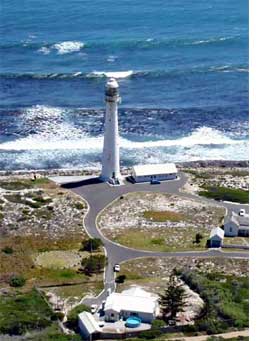 Slangkop Lighthouse at Kommetjie, near Cape Town