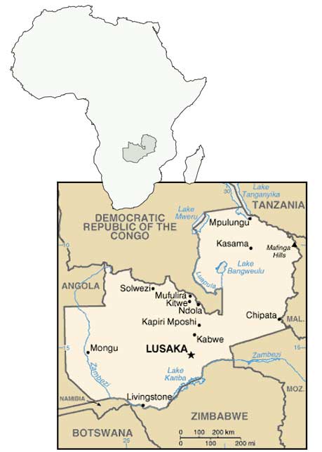 Morocco  map in Africa